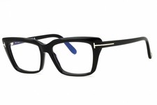 TOM FORD TF5894-001-56 Eyeglasses Frame Size 56mm 16mm 140mm BLACK Women 889214