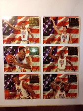 93 Fleer Ultra USA Basketball Dream Team  Lot Of 6