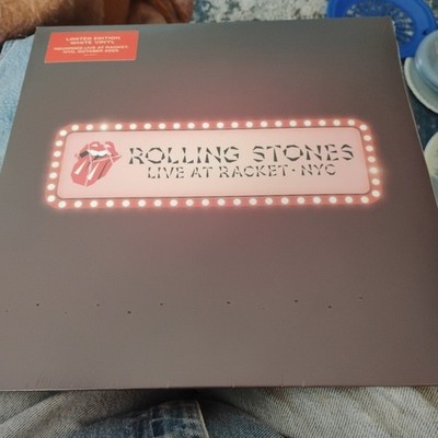 Rolling Stones - Live at Racket, NYC  (RSD 2024, White Vinyl  LP) New Polydor