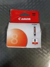 Canon CLI-8R Red Ink Cartridge 0626B002 CLI-8R Genuine New #10