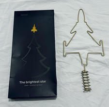 Saab Gripen Swedish Air Force Military Figural Metal Tree Topper Extremely Rare
