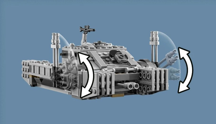 LEGO Star Wars 75152 Imperial Assault Hovertank, photo 4 sur 5