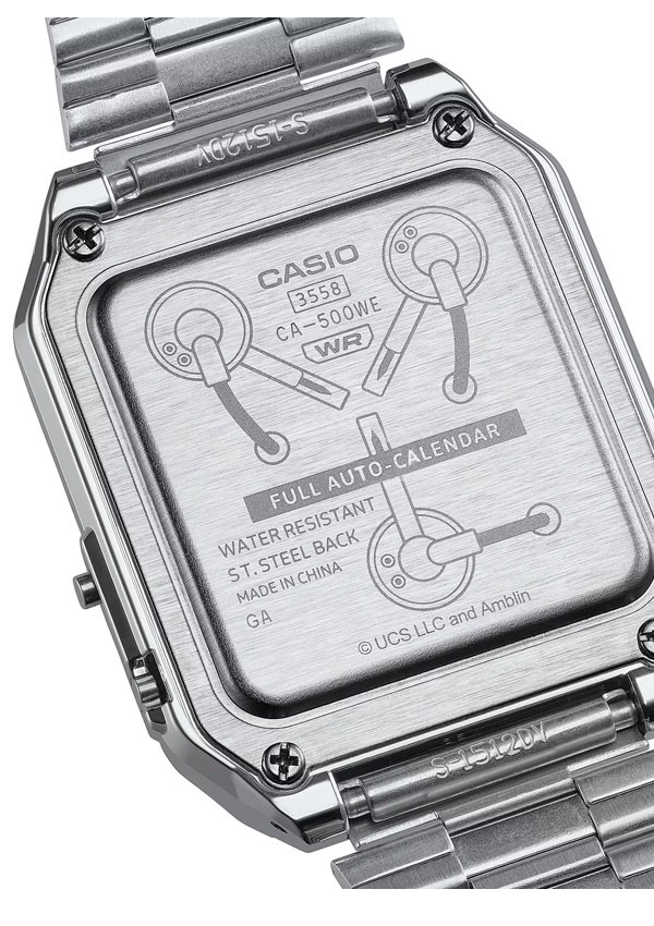 Casio CA-500WEBF-1AJR Digital Watch Back to the Future 40th