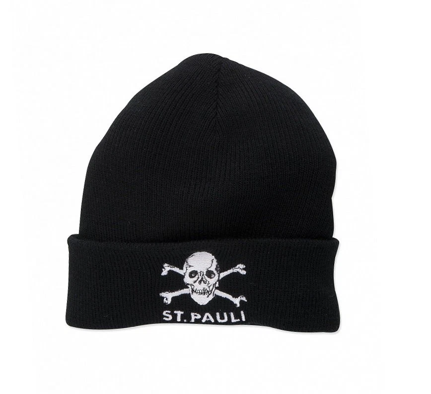 St.Pauli Beanie - Mütze Totenkopf - FC St. Pauli Beanie Erwachsene