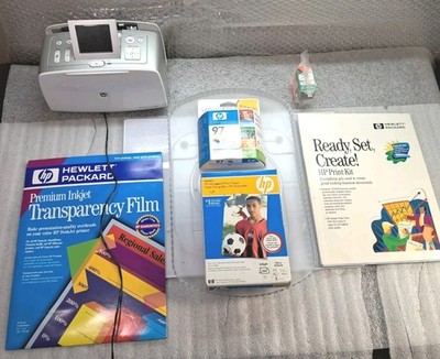 (Lot Of 6) Genuine HP Bundle - HP Photosmart , Inkjet Paper & Cartridge