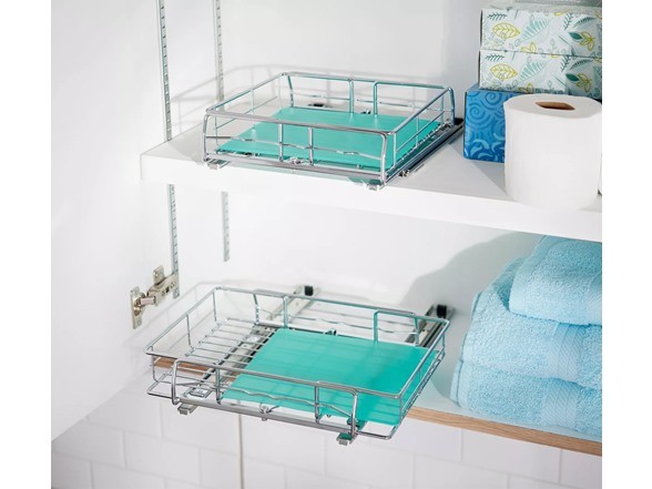 НАБОР POP-IT ИЗ 2 ВЫДВИЖНЫХ ОРГАНАЙЗЕРОВ С ВКЛАДЫШАМИ - БИРЮЗОВЫЙ