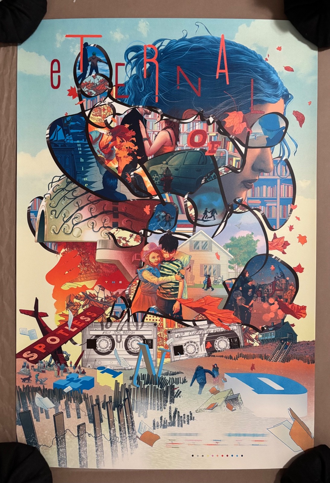 Kevin Tong Eternal Sunshine Art Print Movie Poster Spoke Art NT Mondo Regular