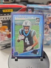 2025 Panini Donruss Optic Rated Rookie Tetairoa McMillan Blue Scope Panthers