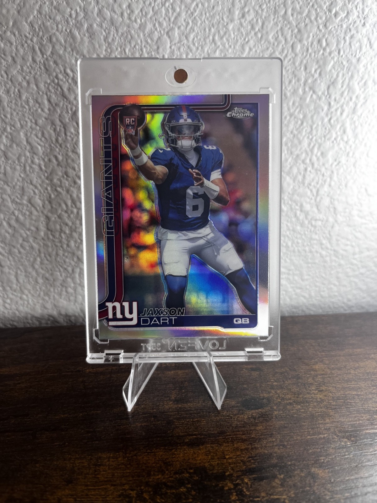 2025 Topps Chrome - Rookies Jaxson Dart #306 Refractor (RC)