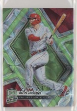 2019 Panini Chronicles Spectra Neon Green Prizm 31/49 Rhys Hoskins #40 2r8