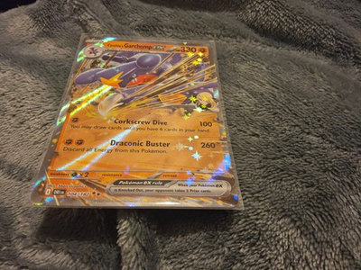 #ad OFFICIAL POKEMON CARD GARCHOMP EX 104 182 RARE GBP 2.39
