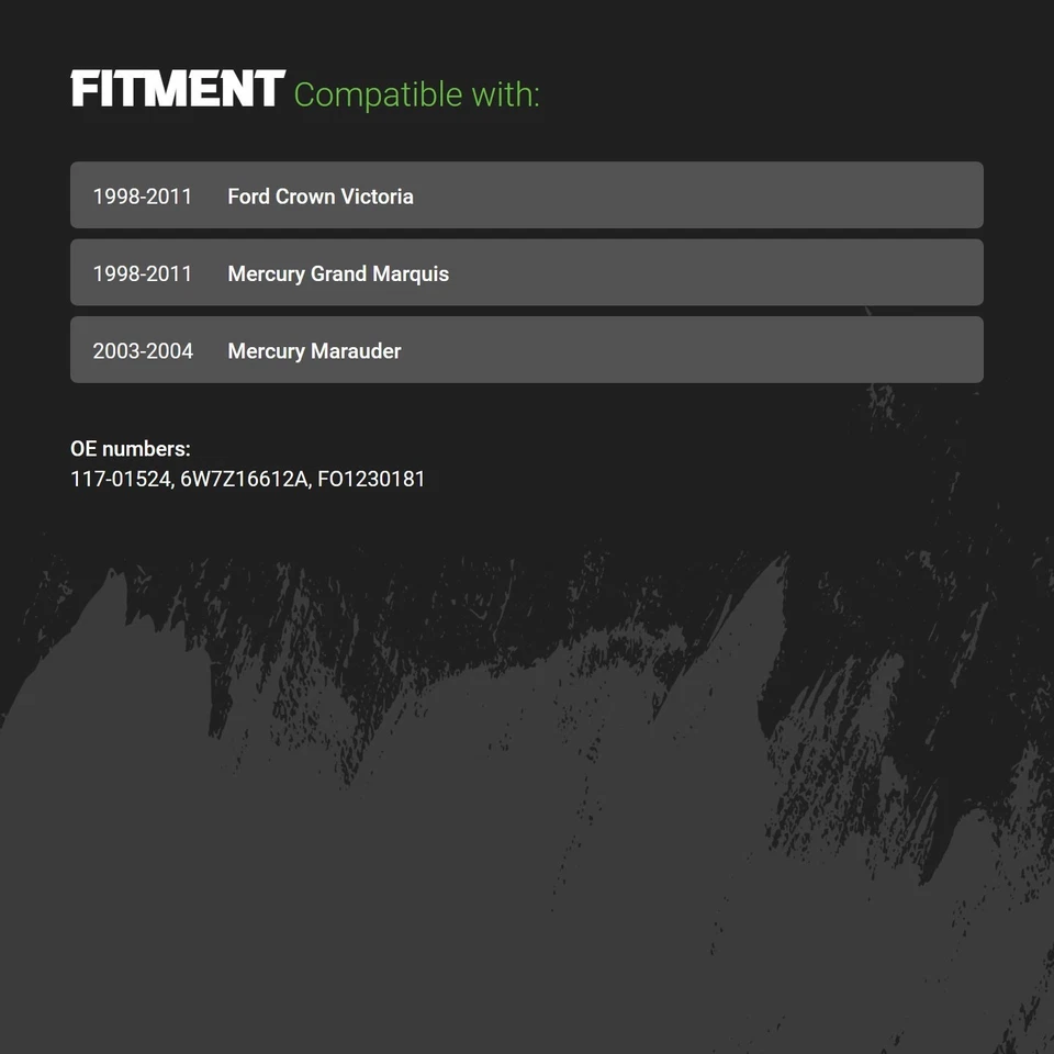 Hood Panel For Ford Crown Victoria 98-11 Replacement Standard Line Foto 2 de 2