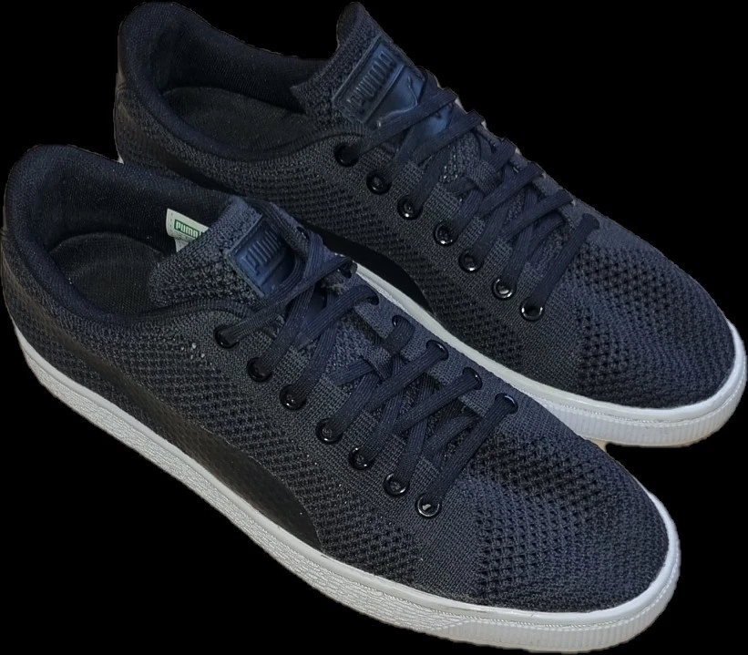 Scarpe da ginnastica PUMA uomo nere taglia UK 9 nuove senza etichette