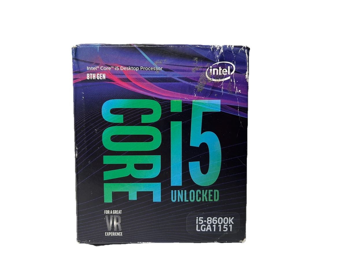 Intel Core i5-8600K Processor Model Computer Processors (CPUs) for