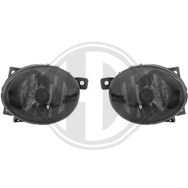 2273188 Nebelscheinwerfer Satz Beidseitig Verwendbar FüR VW Transporter V Bus (7-image