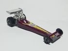 Vintage Hot Wheels Flying Colors 9120 Redline Cool One Dragster w/Hong Kong Base