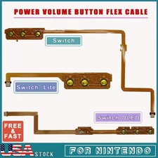 VOLUME POWER Key Button Flex Cable For Nintendo Switch / Lite / OLED Replacement
