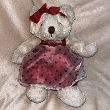 Russ Berrie Claudette Teddy Bear 10" Plush