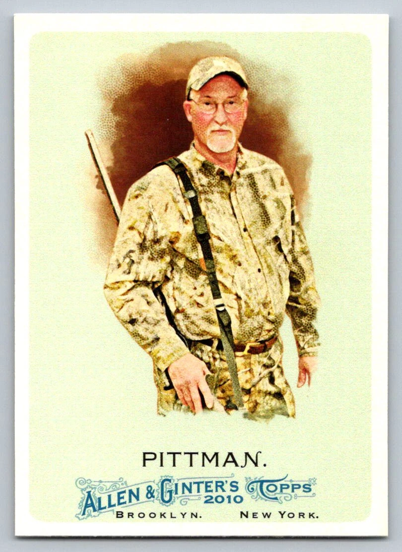 Preston Pittman trading card
