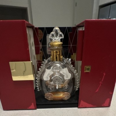 Rémy Martin Louis XIII Grande Champagne Cognac Collectible Liquor Bottle Clear