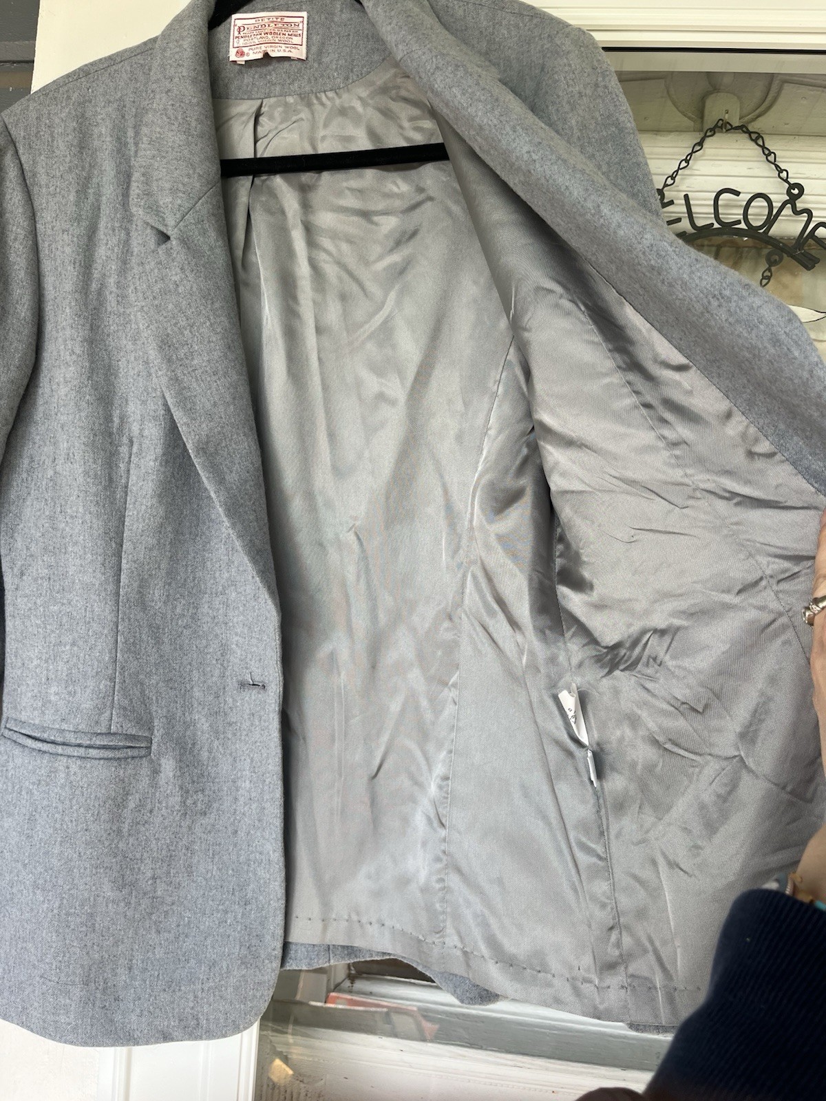 PENDLETON Vintage Wool Women's Two Button Blazer … - image 7