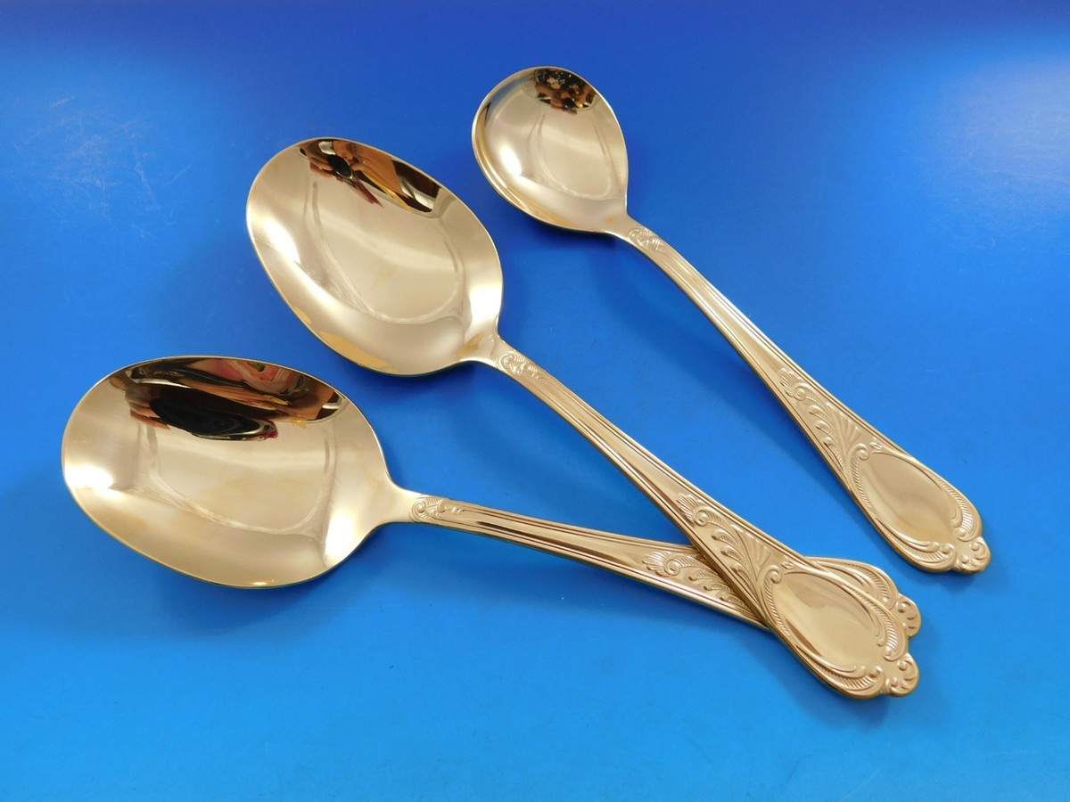Bestecke Solingen Goldplate Germany Stainless Steel Flatware