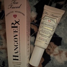 Too Faced HangoverRx Silicone-Free Hydrating Primer, Clear Coconut 1.35 fl oz