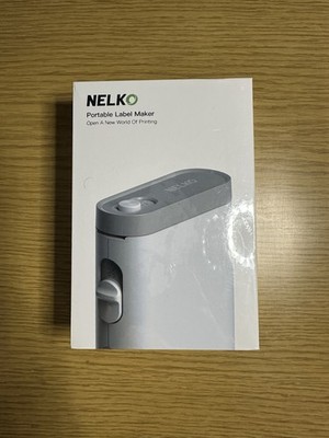 Nelko Label Maker Machine with Tape, P21 Bluetooth Label Printer, Wireless Mini
