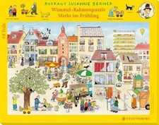 Wimmel-Rahmenpuzzle Frühling Motiv Markt | Berner, Rotraut Susanne | Spiel