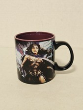 2016 Justice League Wonder Woman Coffee Mug Dawn of Justice WBCP 20oz New