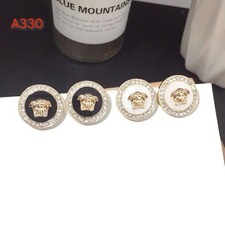 Metal Enamel Pearl Women's Earrings Birthday Gift Earrings 66