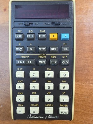 EXTREMELY RARE HP-25C Calculator - FULL SET BOXED TESTED WORKING - XCLNT