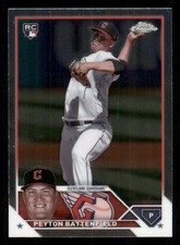 2023 Topps Chrome Update #USC102 Peyton Battenfield RC