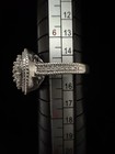 Sterling Silver ~.50 CWT ~Diamond Cocktail Ring-Size 7 — photo 5