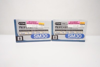 TDK Studio Master Cassette Discontinued by Manufacturer X2