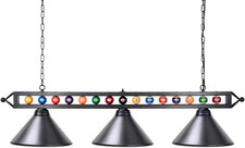 3-Light Billiard Pool Table Light - Modern Pendant for Game Room