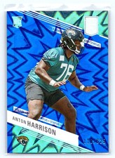 2023 Panini Elite Explosion Blue- Anton Harrison RC #103 Jaguars 