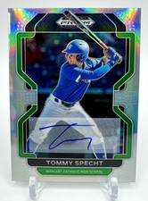 2022 Panini Prizm Draft Picks #PDP169 Tommy Specht Base Autographs Silver