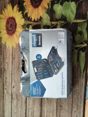 Scheppach Werkzeugkoffer WZK120 97-tlg. Zangen, Schraubendreher, Bits, Adapter