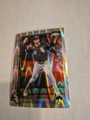 MIGUEL VARGAS 2025 TOPPS CHROME RAY WAVE REFRACTOR #51 FREE SHIPPING