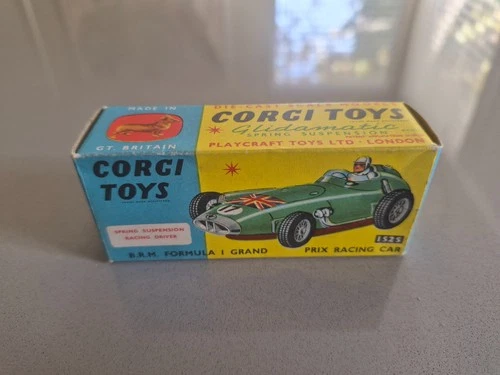 Corgi Toys# 152s B.R.M. Grand Prix Racing Car  Original Empty Box.