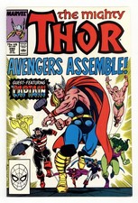 Thor #390 VF+ 8.5 1988 1st time Steve Rogers lifts Mjolnir