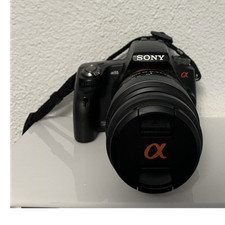 Sony Alpha 55 DSLR-Kamera GPS schwarz Zustand...
