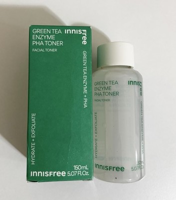 Innisfree Green Tea Enzyme PHA Toner 150ml / 5.07 Fl.Oz Exfoliating Facial Toner