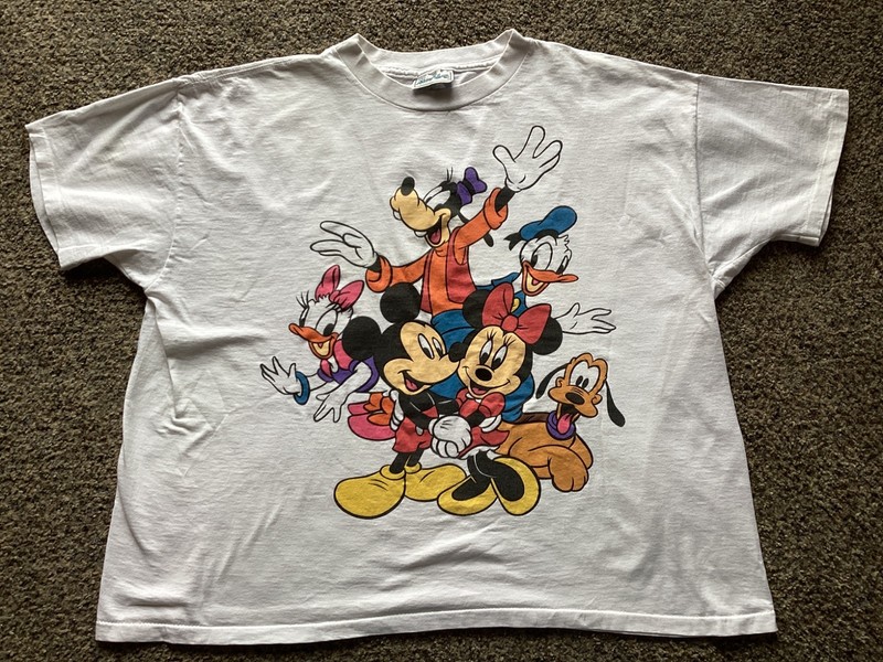Vtg 90s Disney Jacques Moret Sensational Six Single Stitch T-Shirt  OSFA