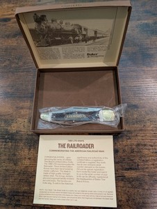 Böker The Railroader 1980 LTD 2-Blade Stag Carbon Steel Pocketknife w/ Box