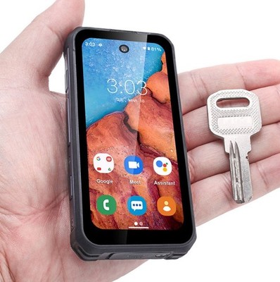 MINI 3.8'' 6GB + 128GB 4G LTE Android Rugged Mobile Walkie Talkie PTT Phone MAXO