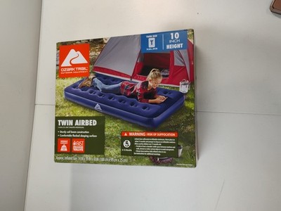 Ozark Trail Camping Mattress Inflatable Airbed Sleeping Twin Size - New NIB