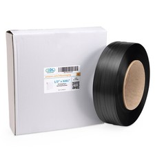IDL Packaging 1/2 x 3281' Polypropylene PP Strapping Roll 300 lbs Break Stren