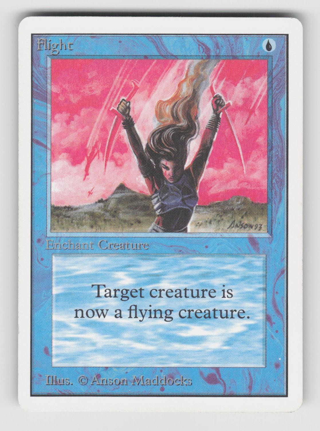 Flight Common Unlimited Edition Magic: The Gathering Near Mint